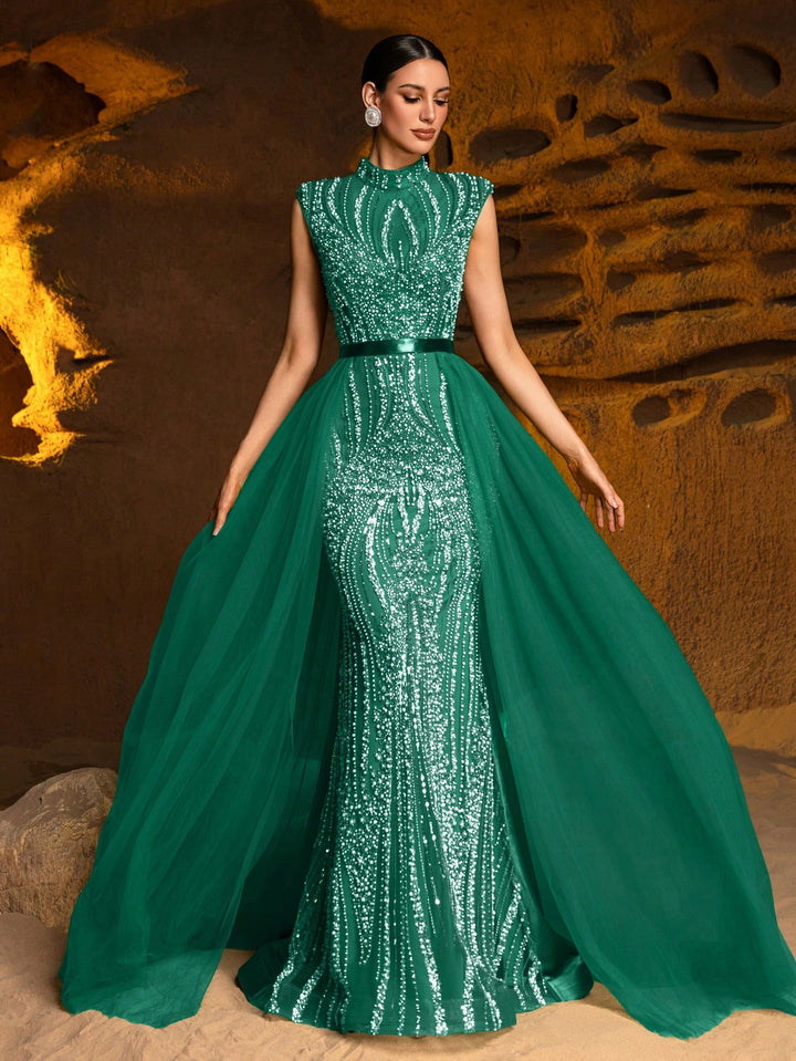Rochie SHEIN, verde