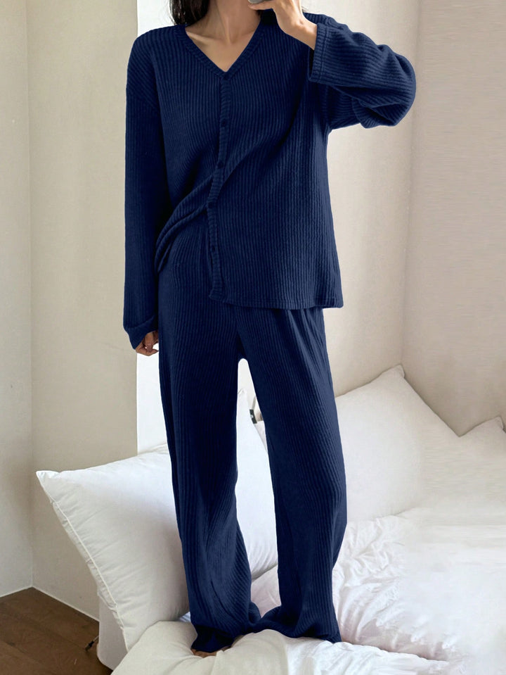 Pijama SHEIN, albastru