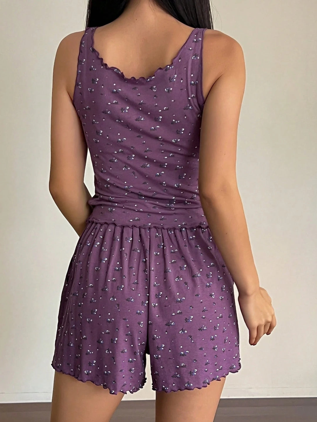 Compleu pijamale Shein, mov