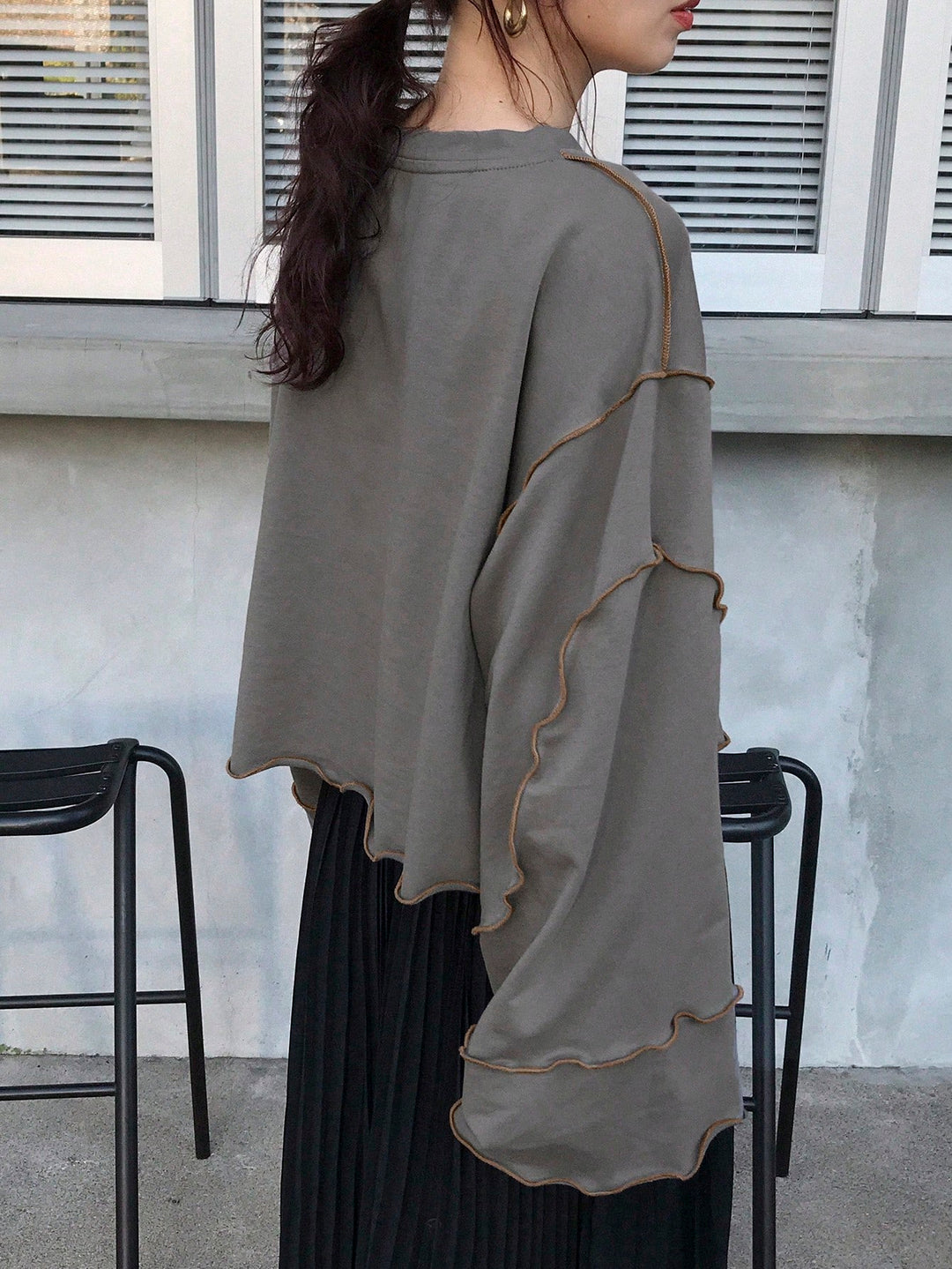 SHEIN blúz, szürke