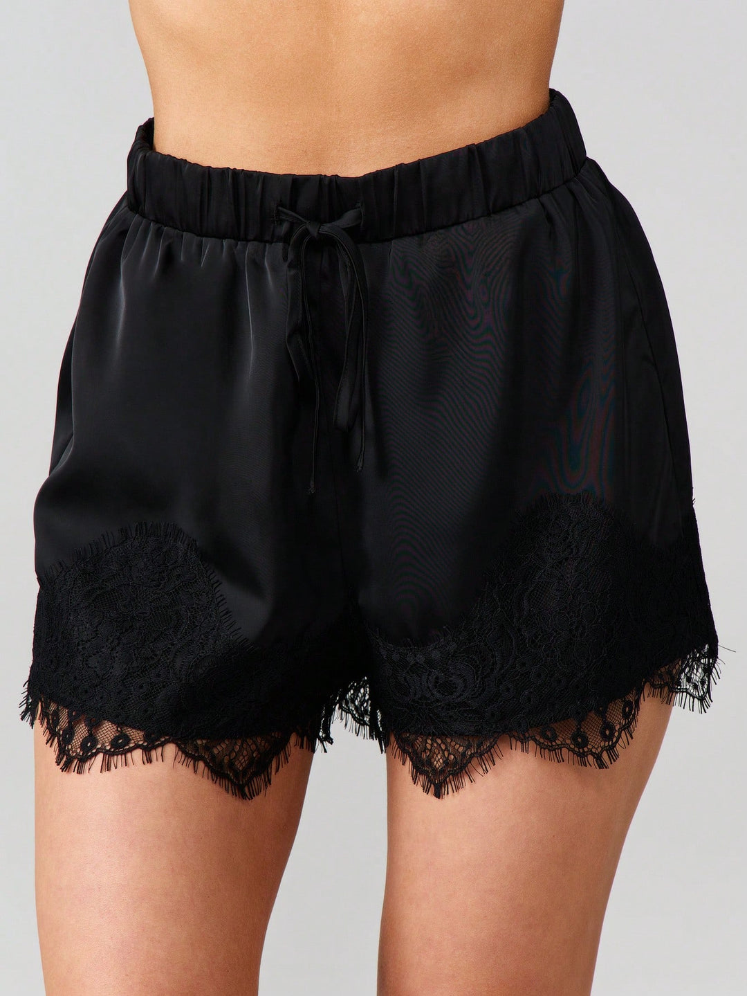 Pantaloni scurți SHEIN, negru