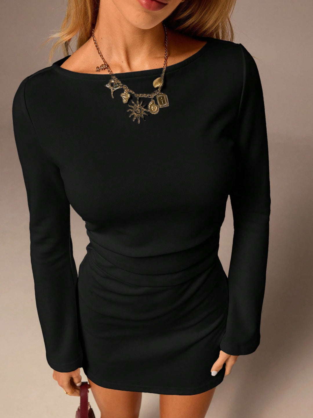 Rochie mini SHEIN, negru