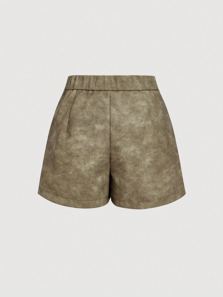 Pantaloni scurți SHEIN, kaki