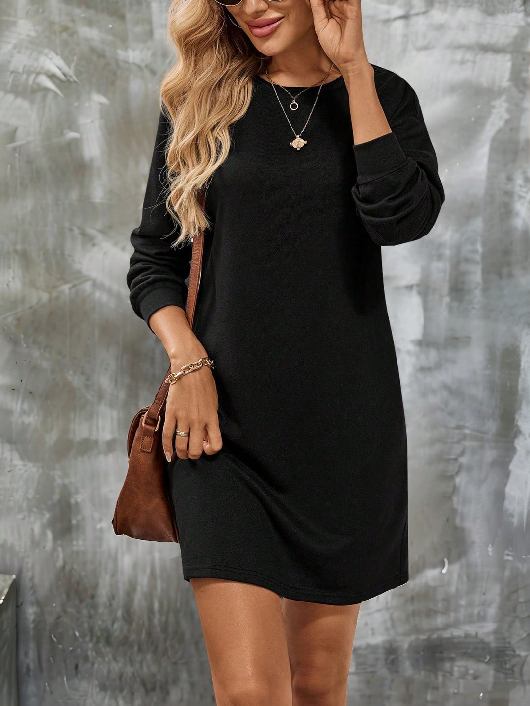 Rochie mini SHEIN, negru