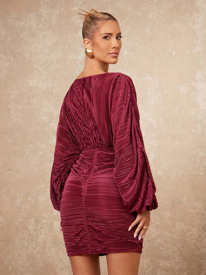 Rochie mini SHEIN, vișiniu