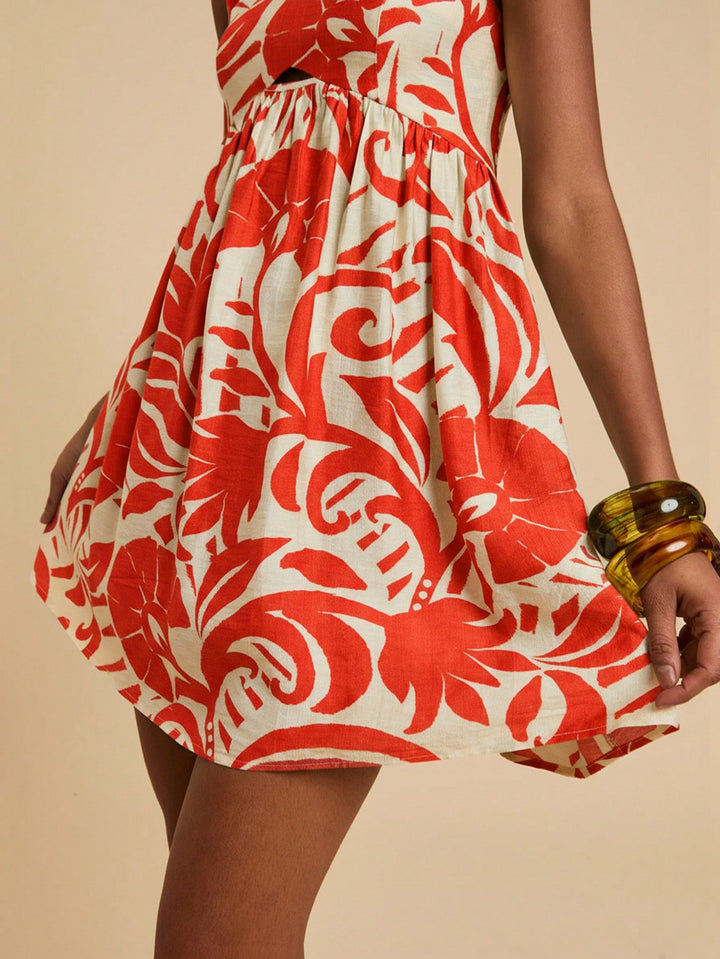 Rochie mini SHEIN, portocaliu