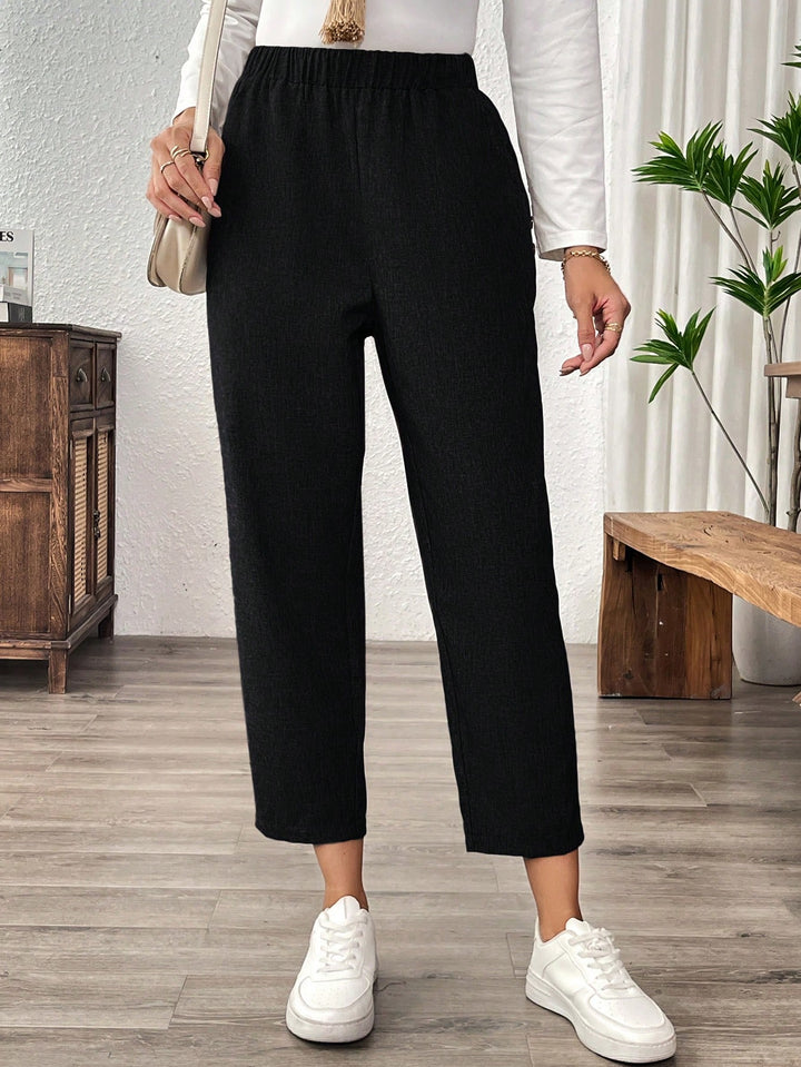 Pantaloni SHEIN, negru