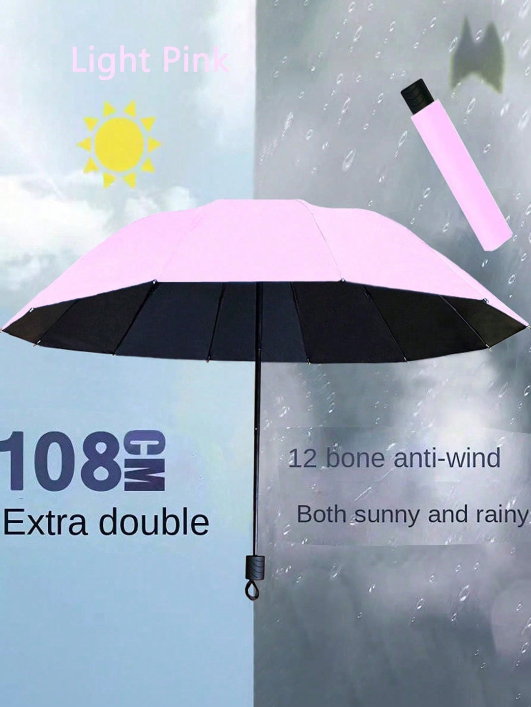 Umbrelă SHEIN, mix culori