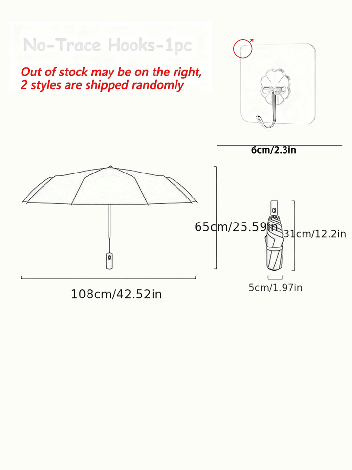 Umbrelă SHEIN, mix culori