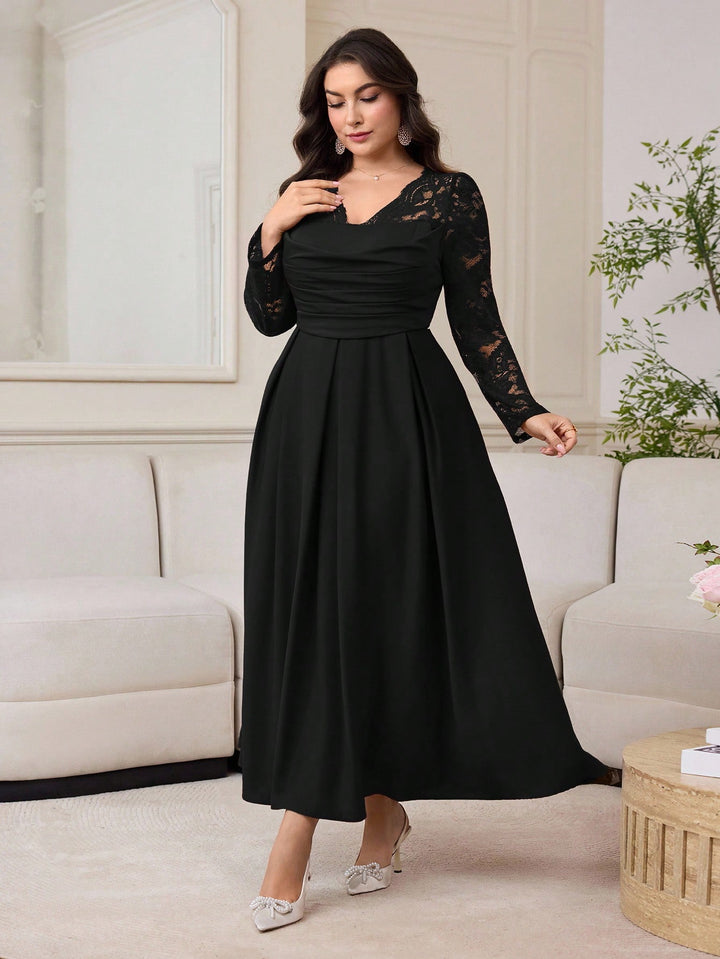 Rochie maxi SHEIN, negru