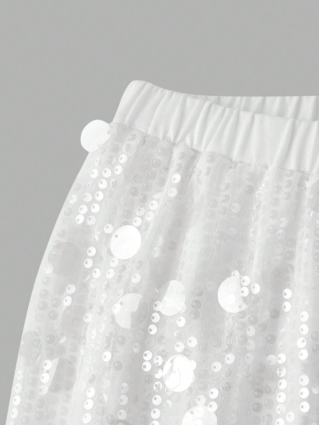 Pantaloni SHEIN, alb