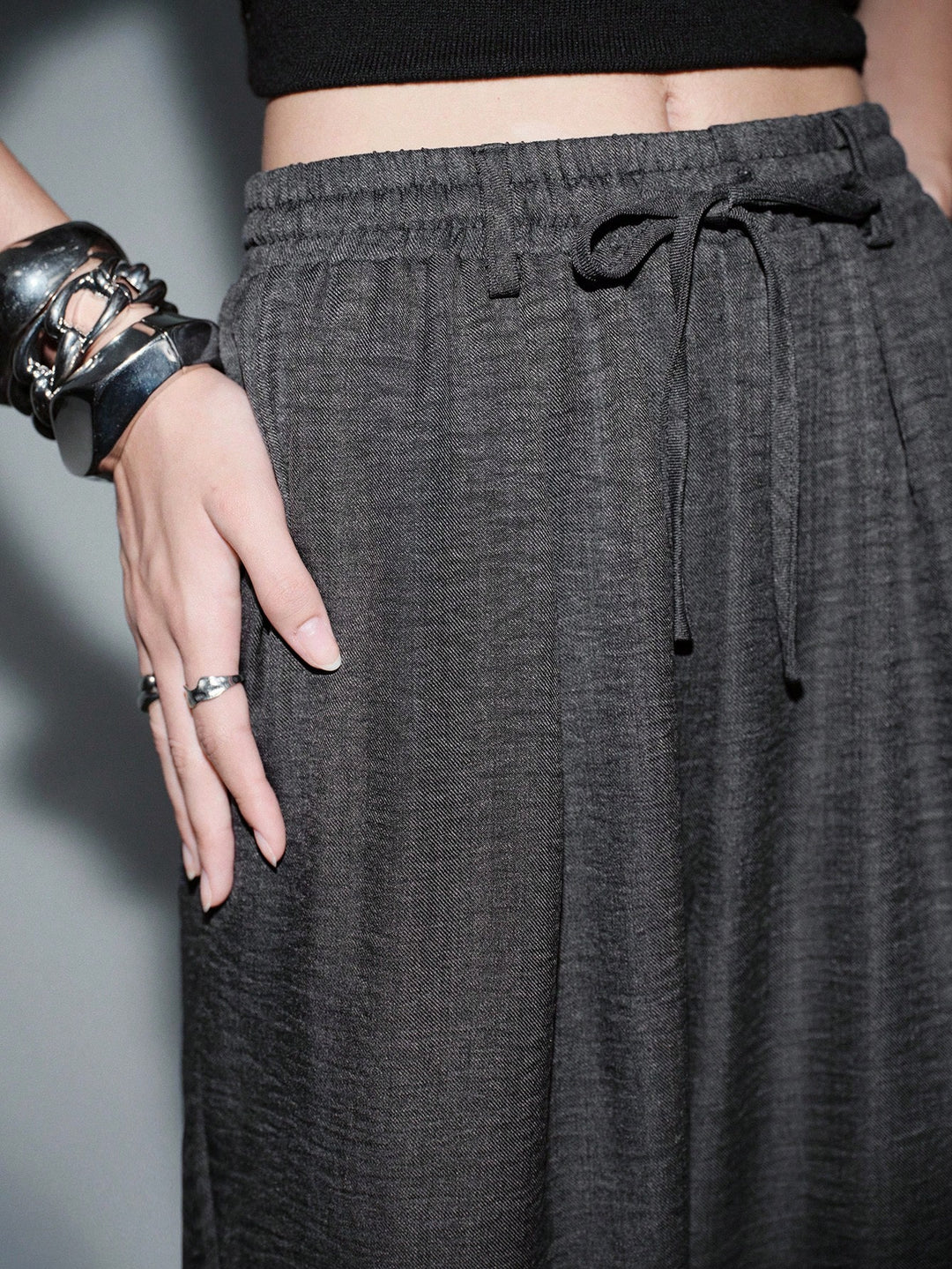 Pantaloni SHEIN, gri