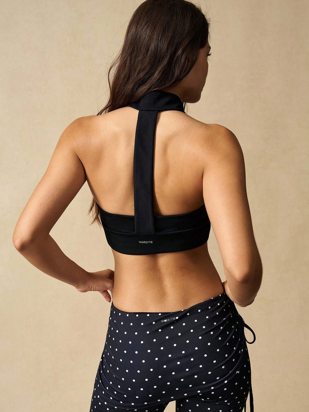 Bustieră sport SHEIN, negru