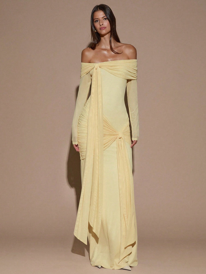 Rochie maxi SHEIN, galben