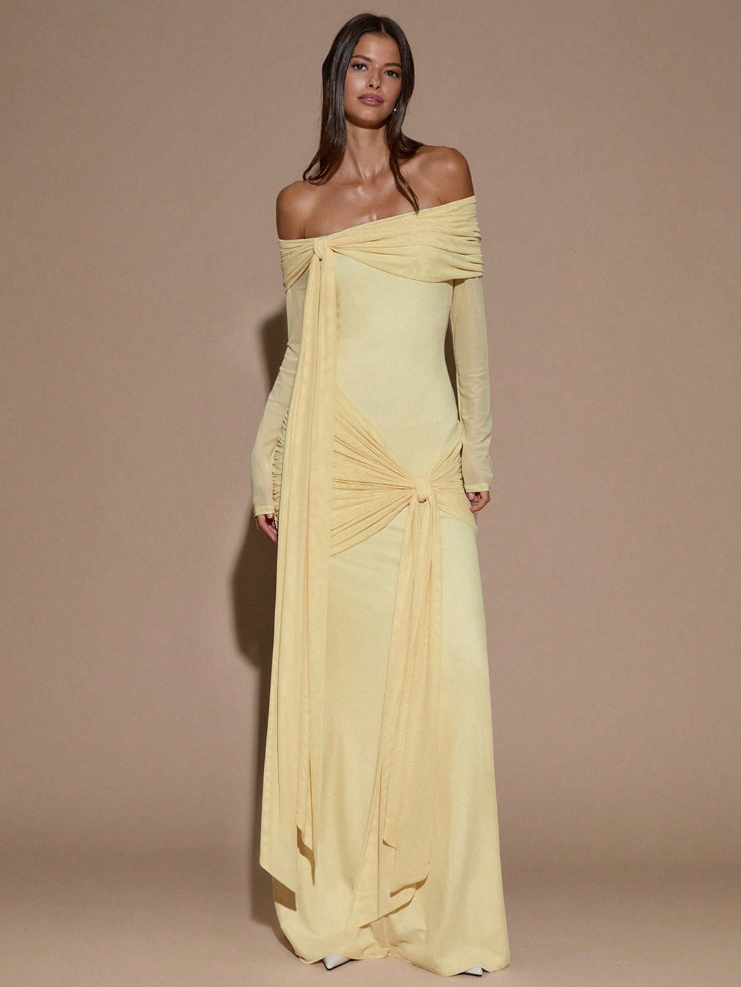 Rochie maxi SHEIN, galben