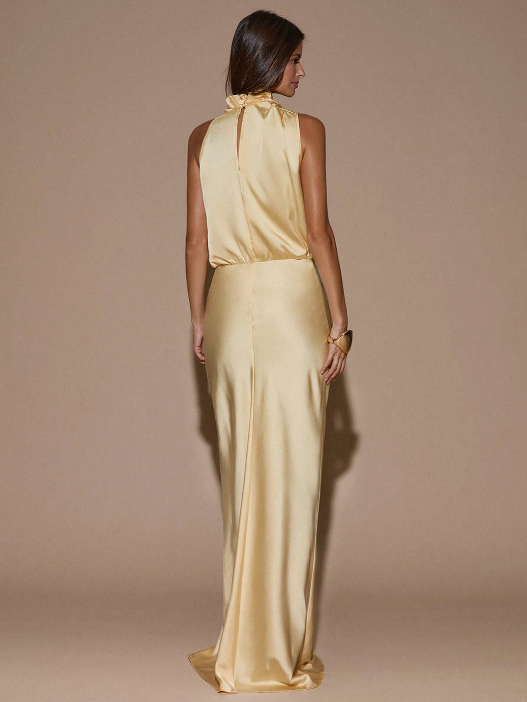 Rochie maxi SHEIN, galben