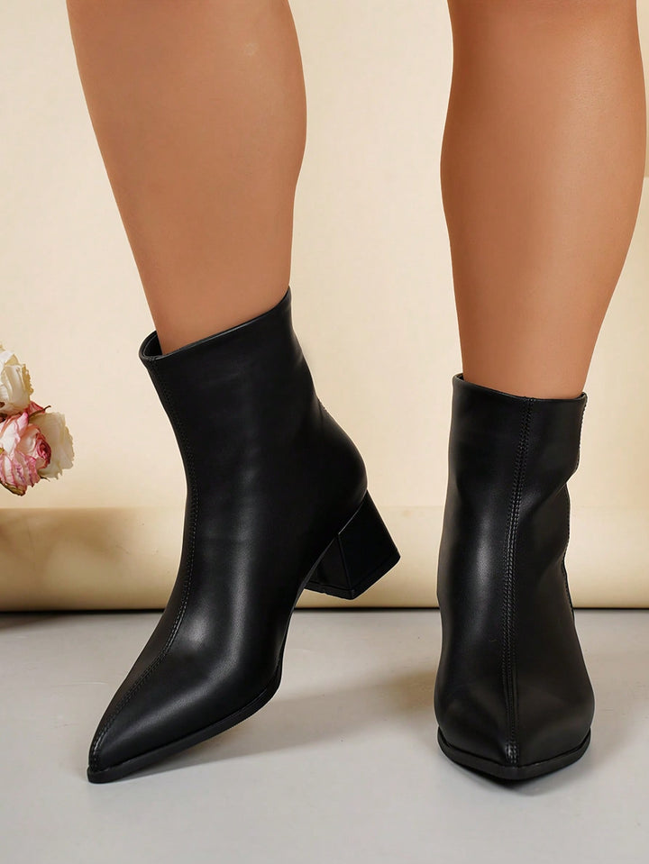 Botine SHEIN, negru