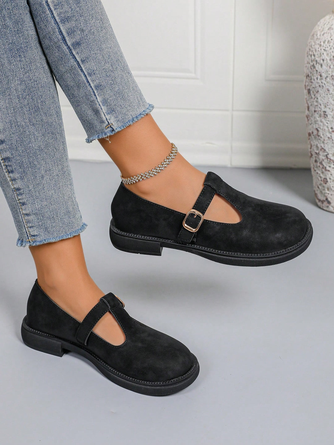 Pantofi SHEIN, negru