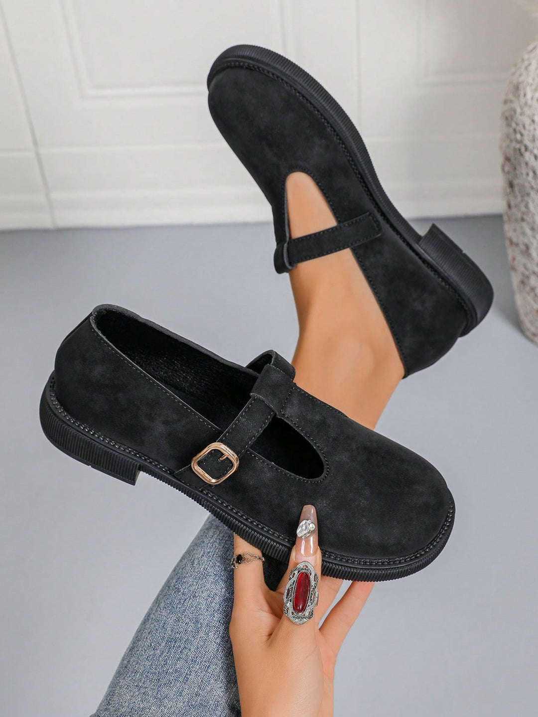 Pantofi SHEIN, negru
