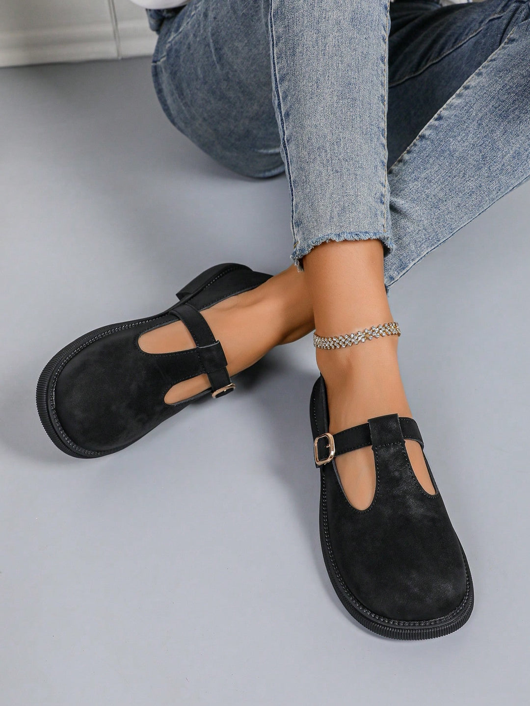 Pantofi SHEIN, negru