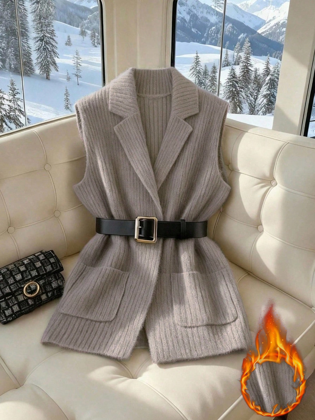 Cardigan SHEIN, gri