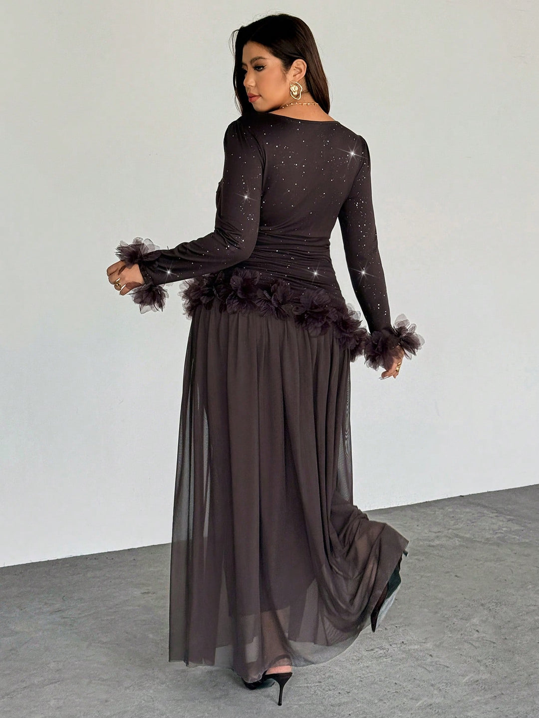 Rochie SHEIN, maro