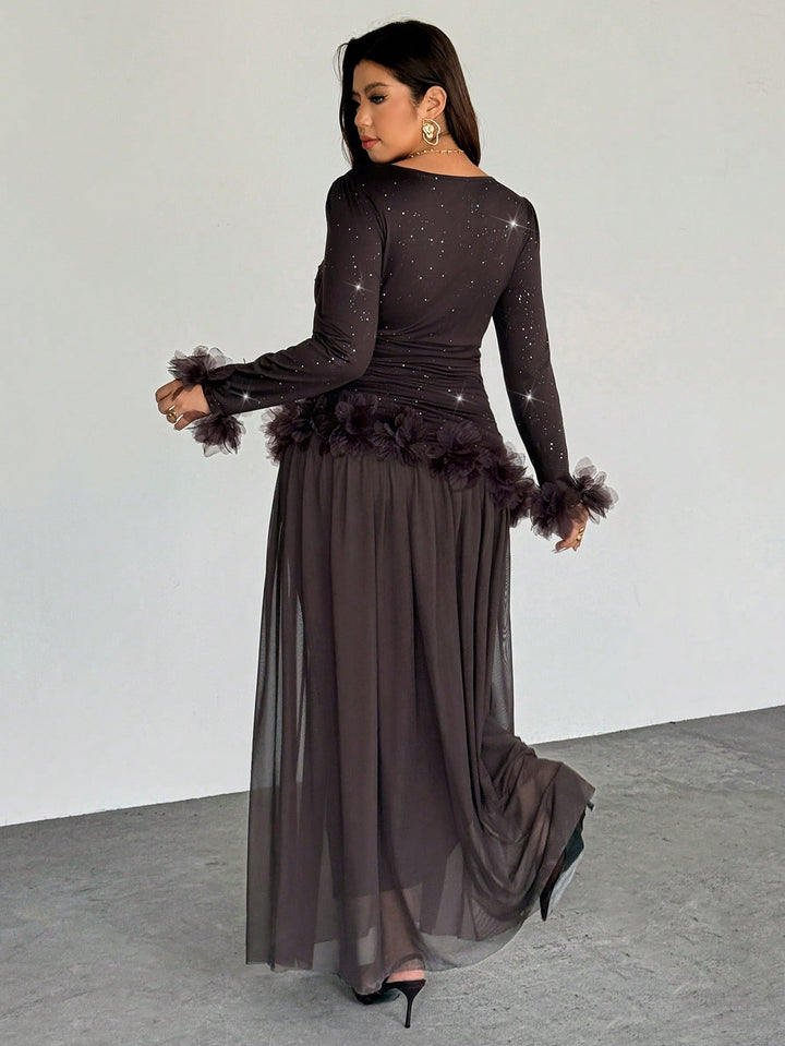 Rochie SHEIN, maro