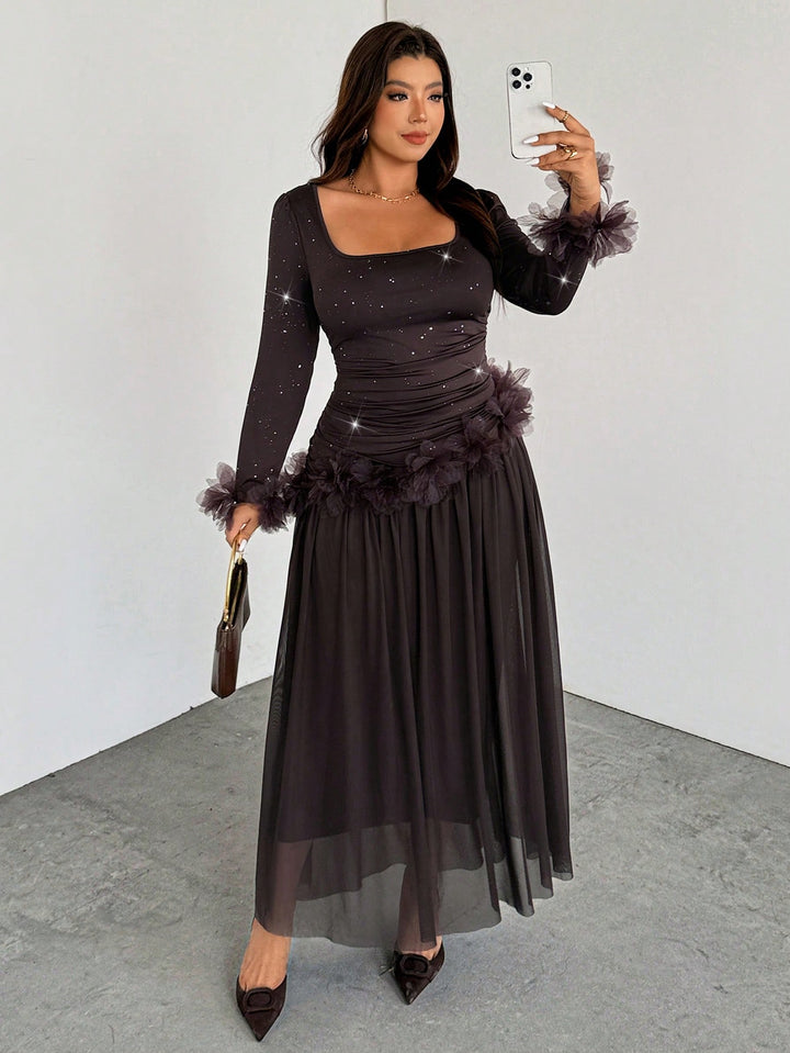 Rochie SHEIN, maro