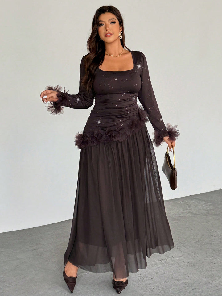 Rochie SHEIN, maro