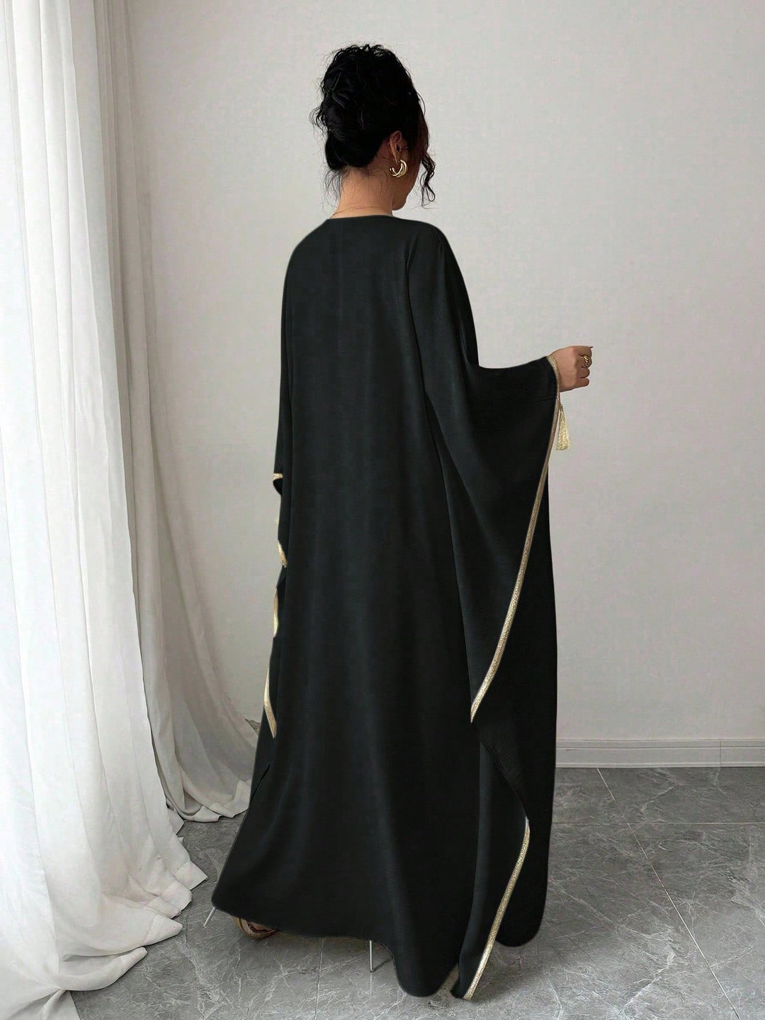 Rochie maxi SHEIN, negru