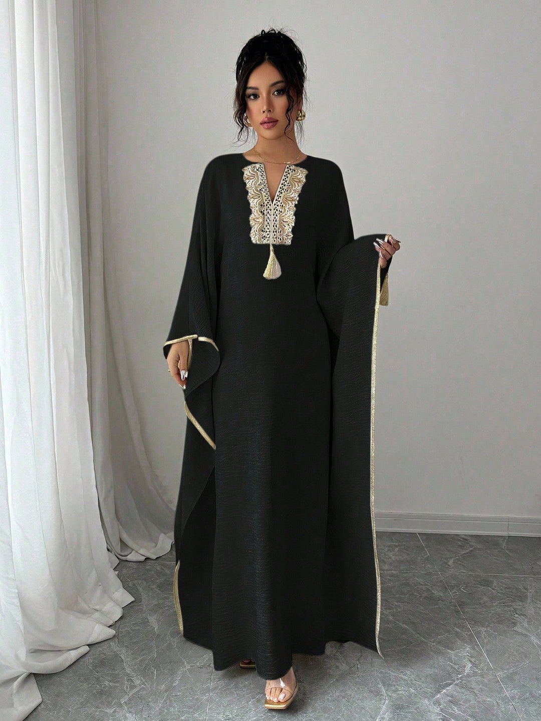 Rochie maxi SHEIN, negru