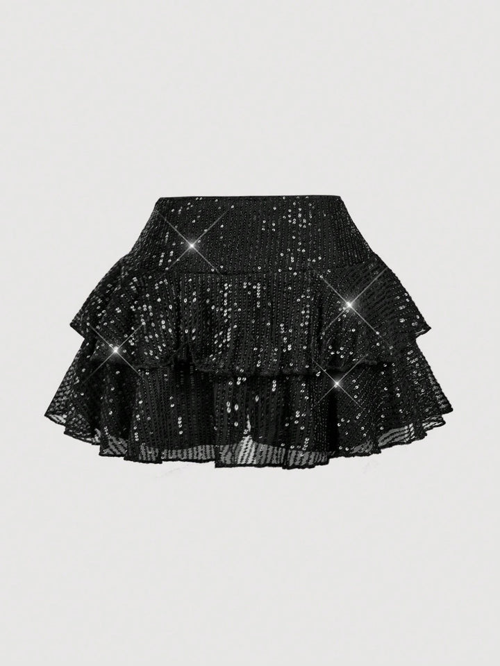 Fustă mini SHEIN, negru