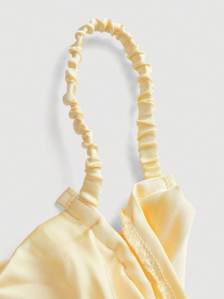 Top SHEIN, galben
