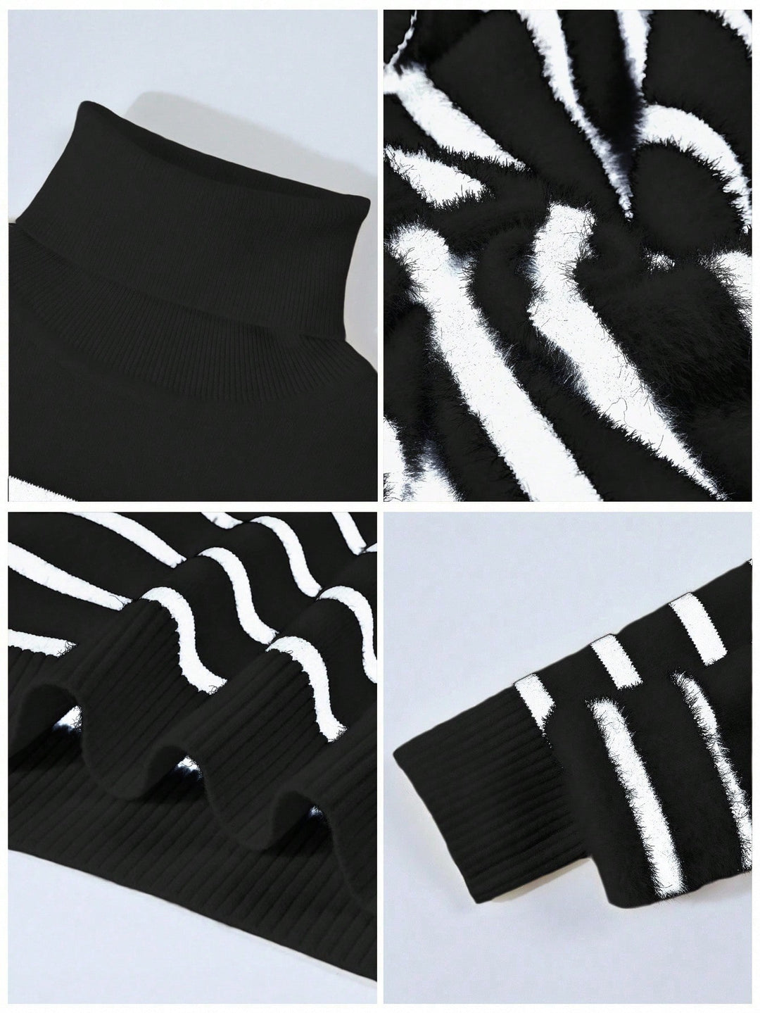 Pulover SHEIN, negru