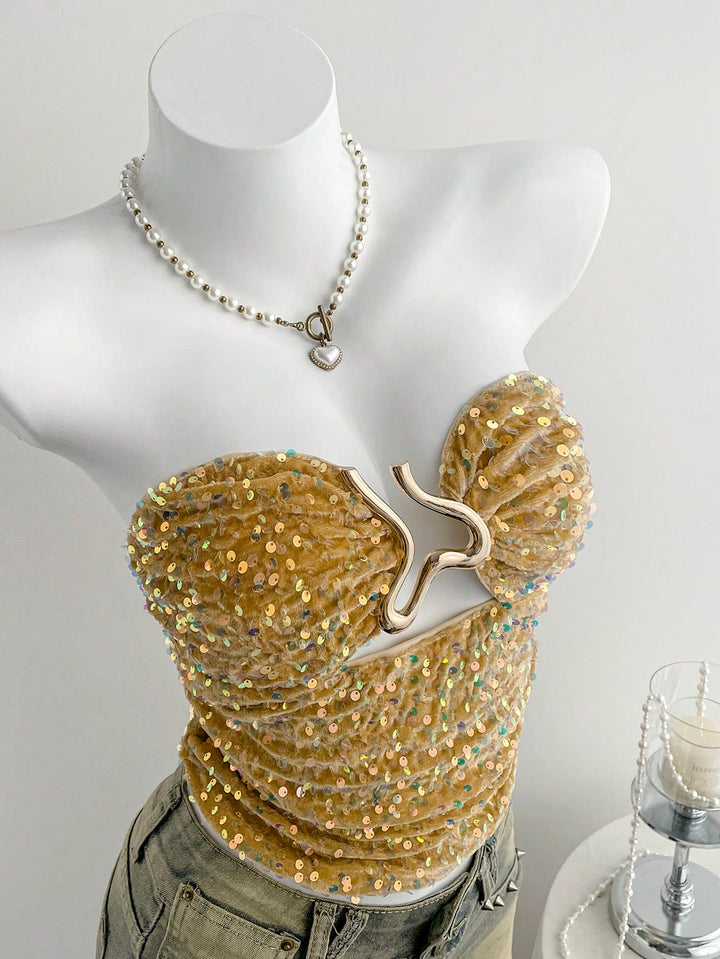 Top Shein, galben