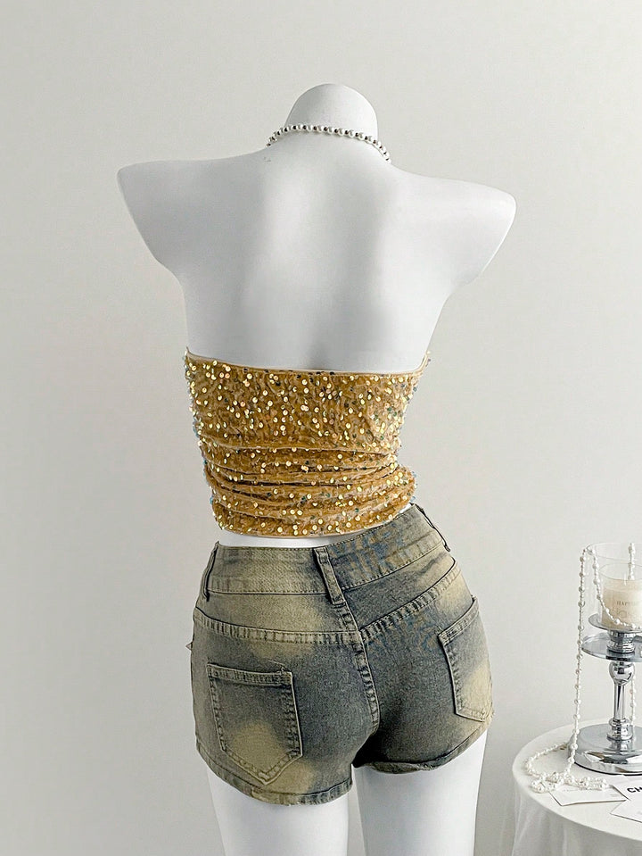 Top Shein, galben