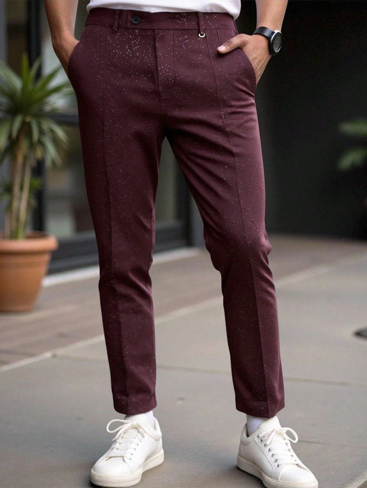 Pantaloni SHEIN, maro