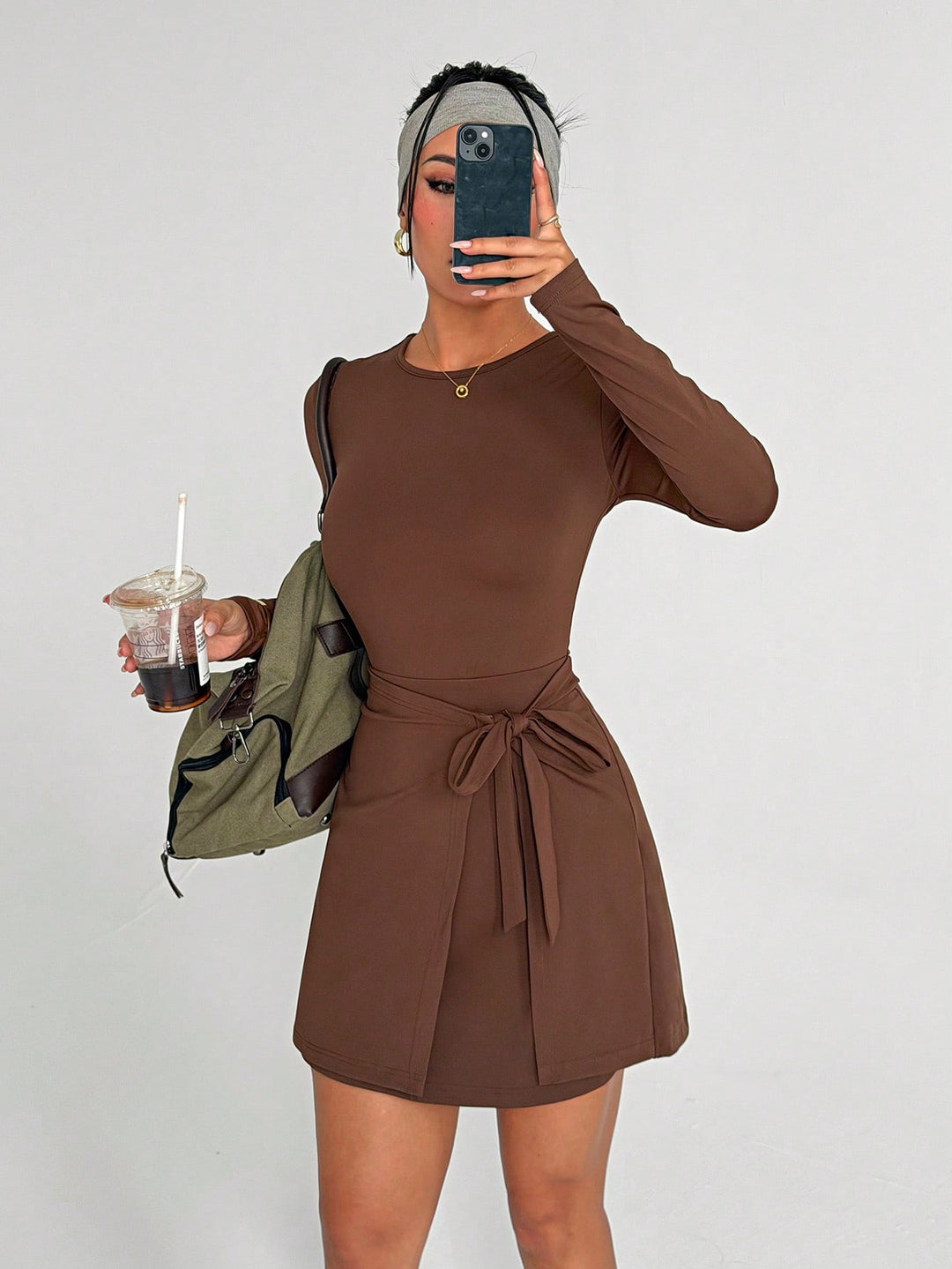 Rochie SHEIN, maro