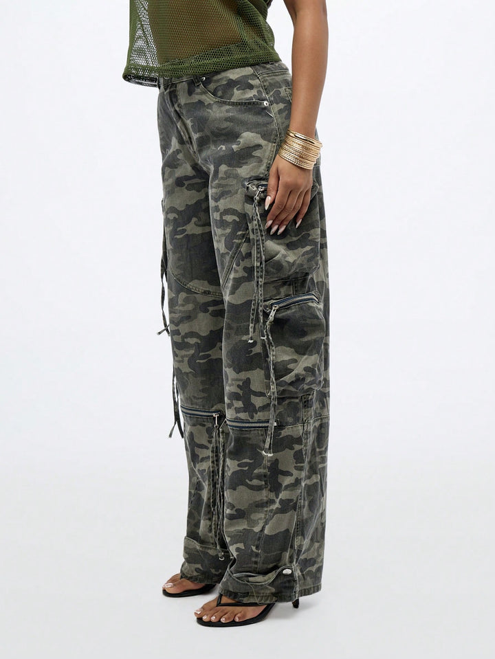 Jeans SHEIN, kaki