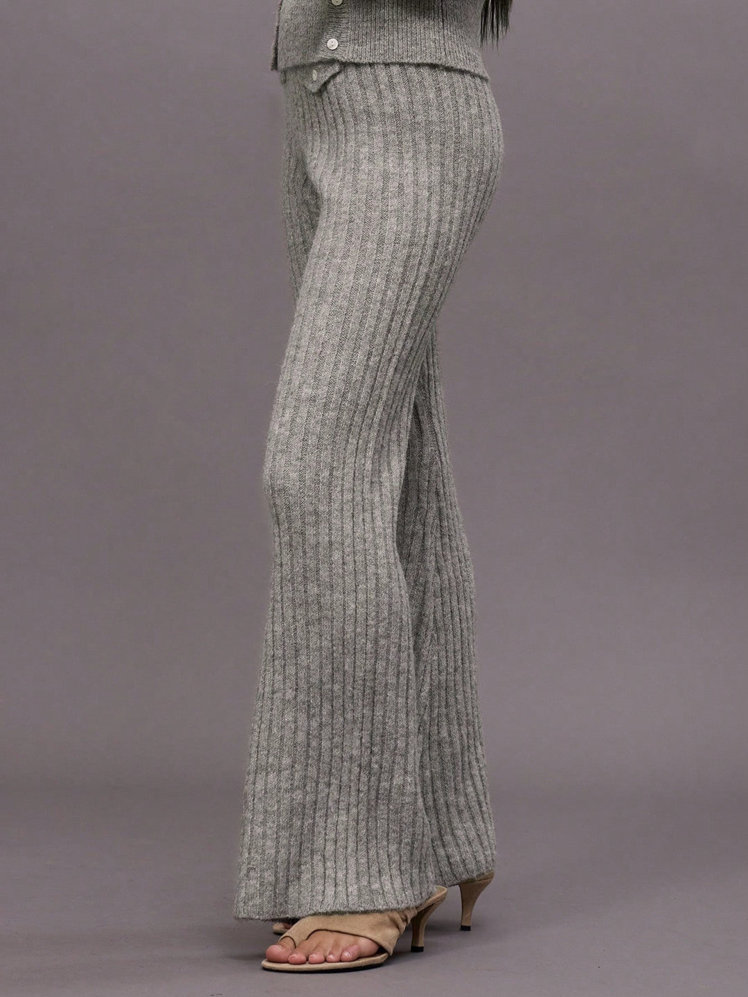 Pantaloni SHEIN, maro