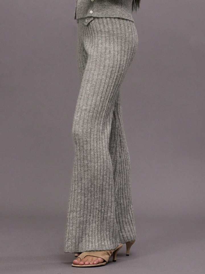 Pantaloni SHEIN, maro