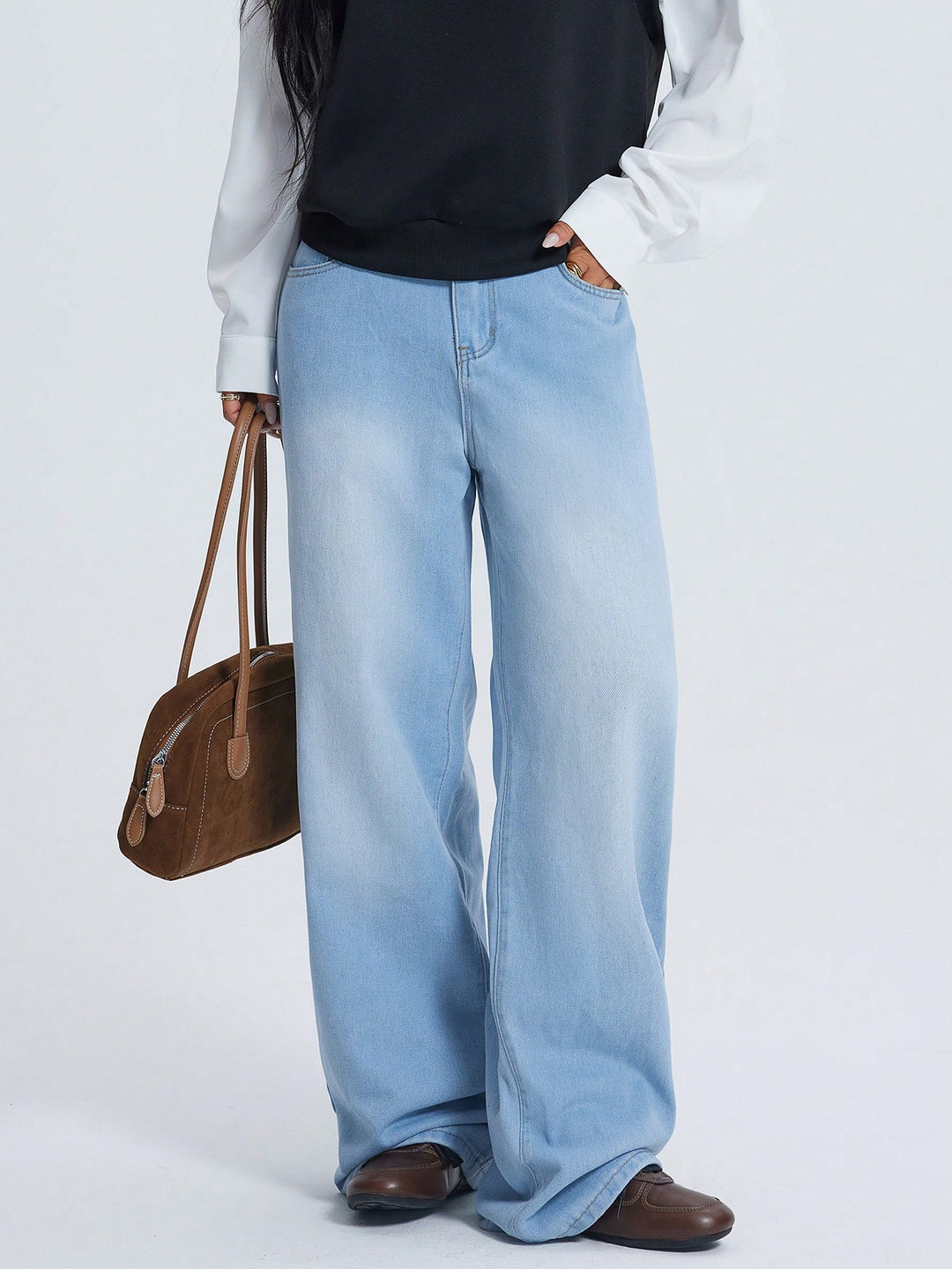 Jeans SHEIN, albastru