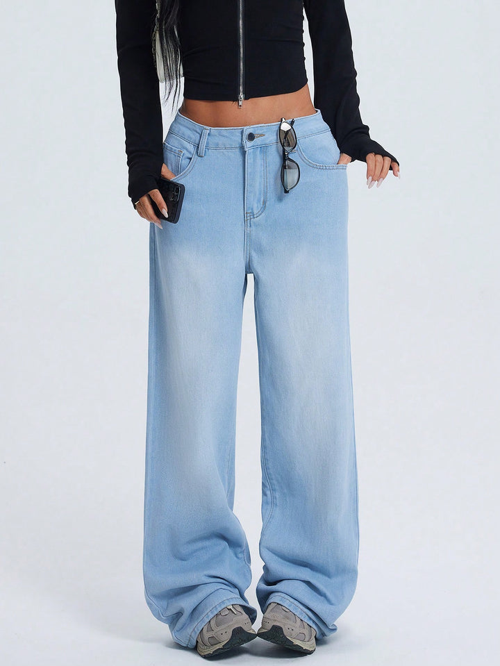 Jeans SHEIN, albastru