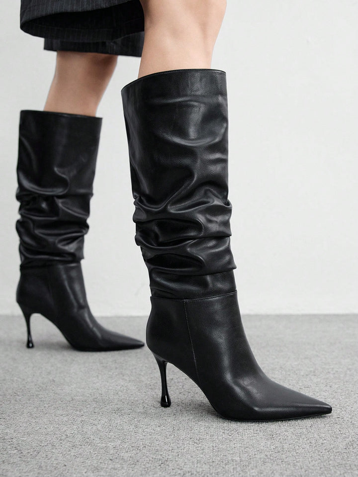 SHEIN csizma, fekete