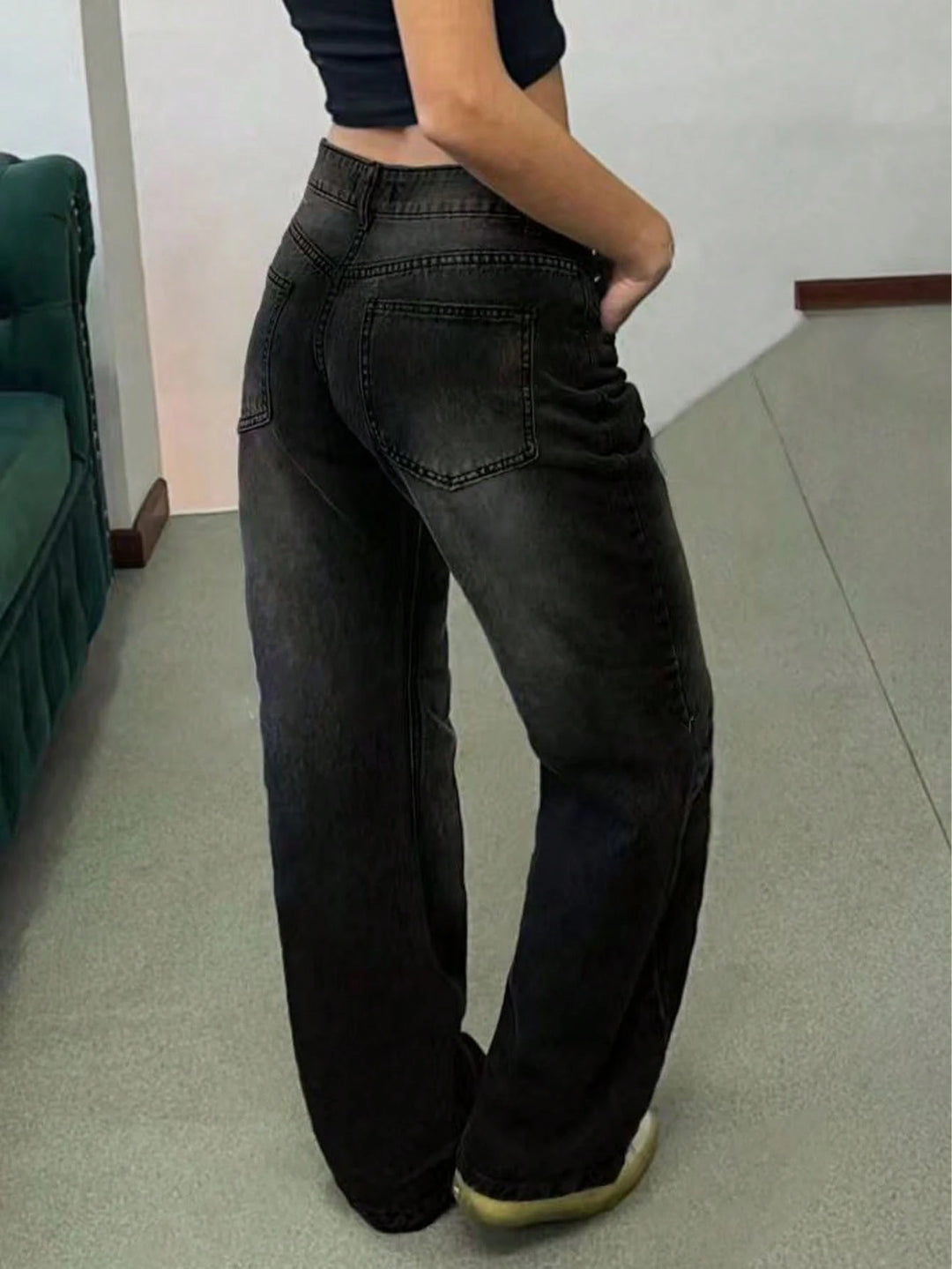 Jeans SHEIN, negru