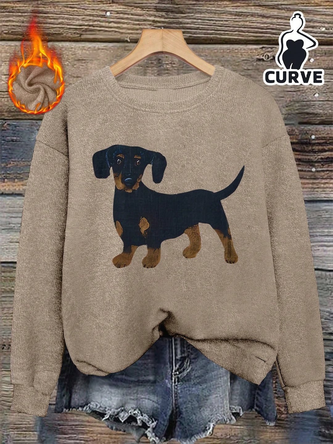 Pulover SHEIN, maro