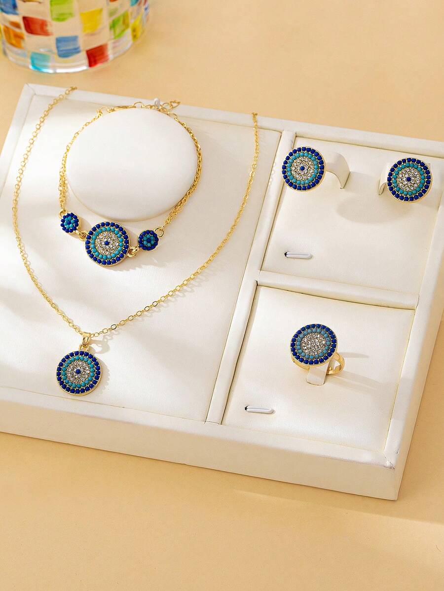 Set bijuterii SHEIN, auriu
