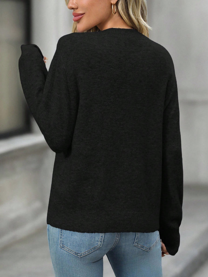 Pulover SHEIN, negru