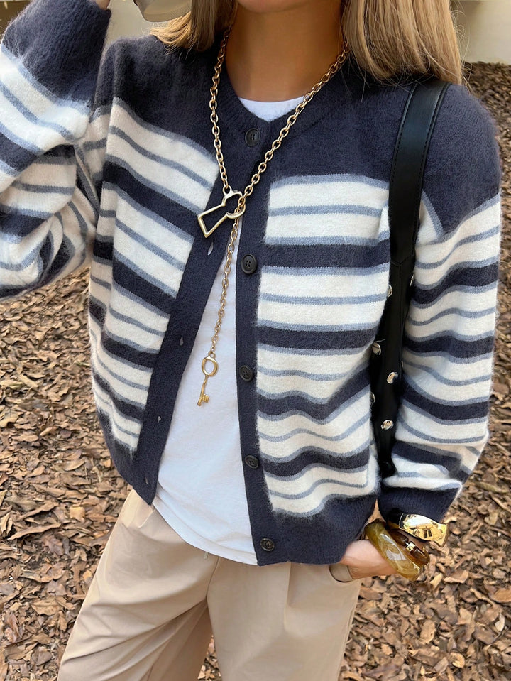 Cardigan SHEIN, albastru