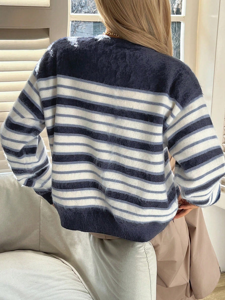 Cardigan SHEIN, albastru